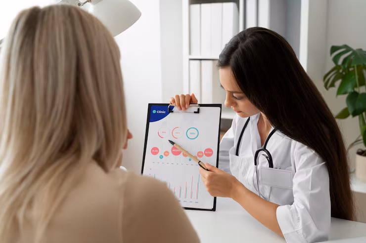 A comparison chart illustrating why revenue multiples can be misleading—showing two medical practices with identical revenue but vastly different EBITDA, highlighting the importance of profitability in valuation